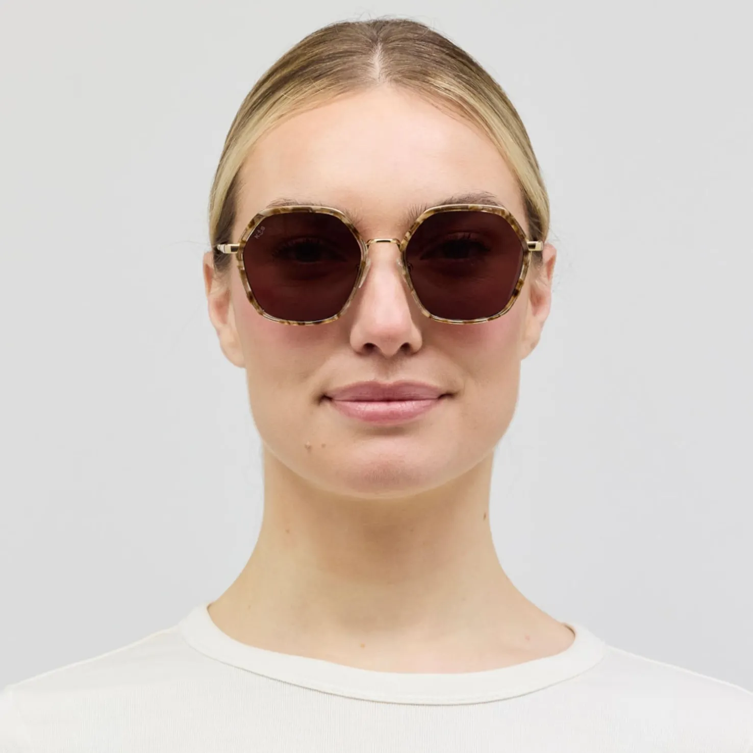 Amsterdam Edge Toffee Tortoise Brown