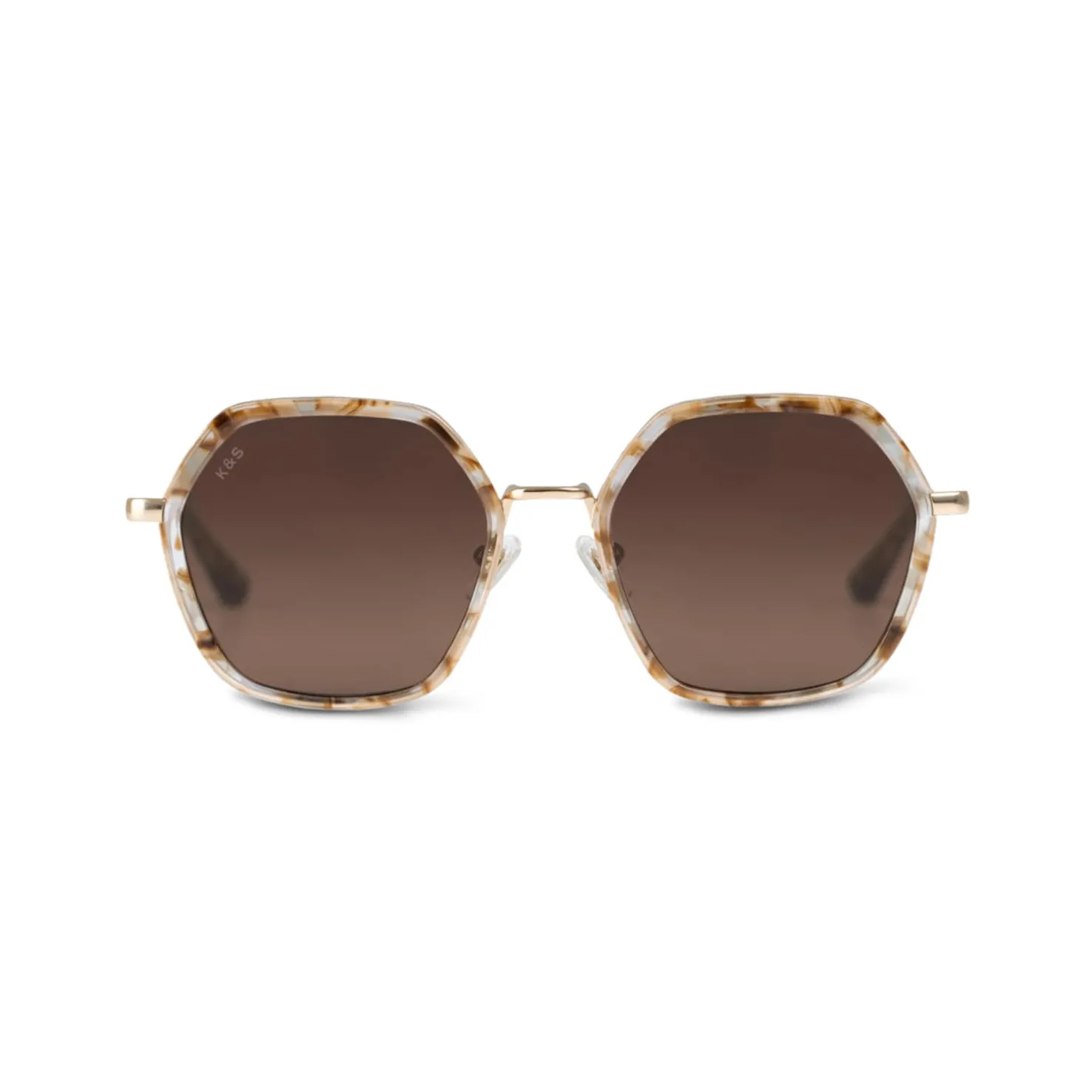 Amsterdam Edge Toffee Tortoise Brown
