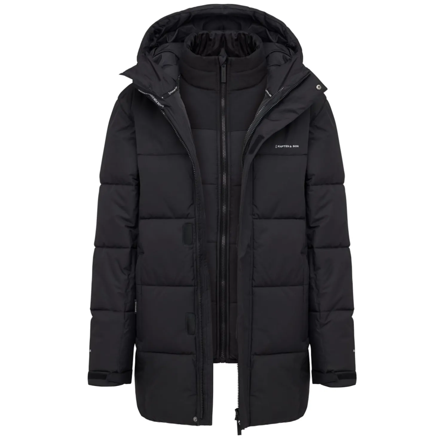 Arctic 3in1 Winter Jacket All Black