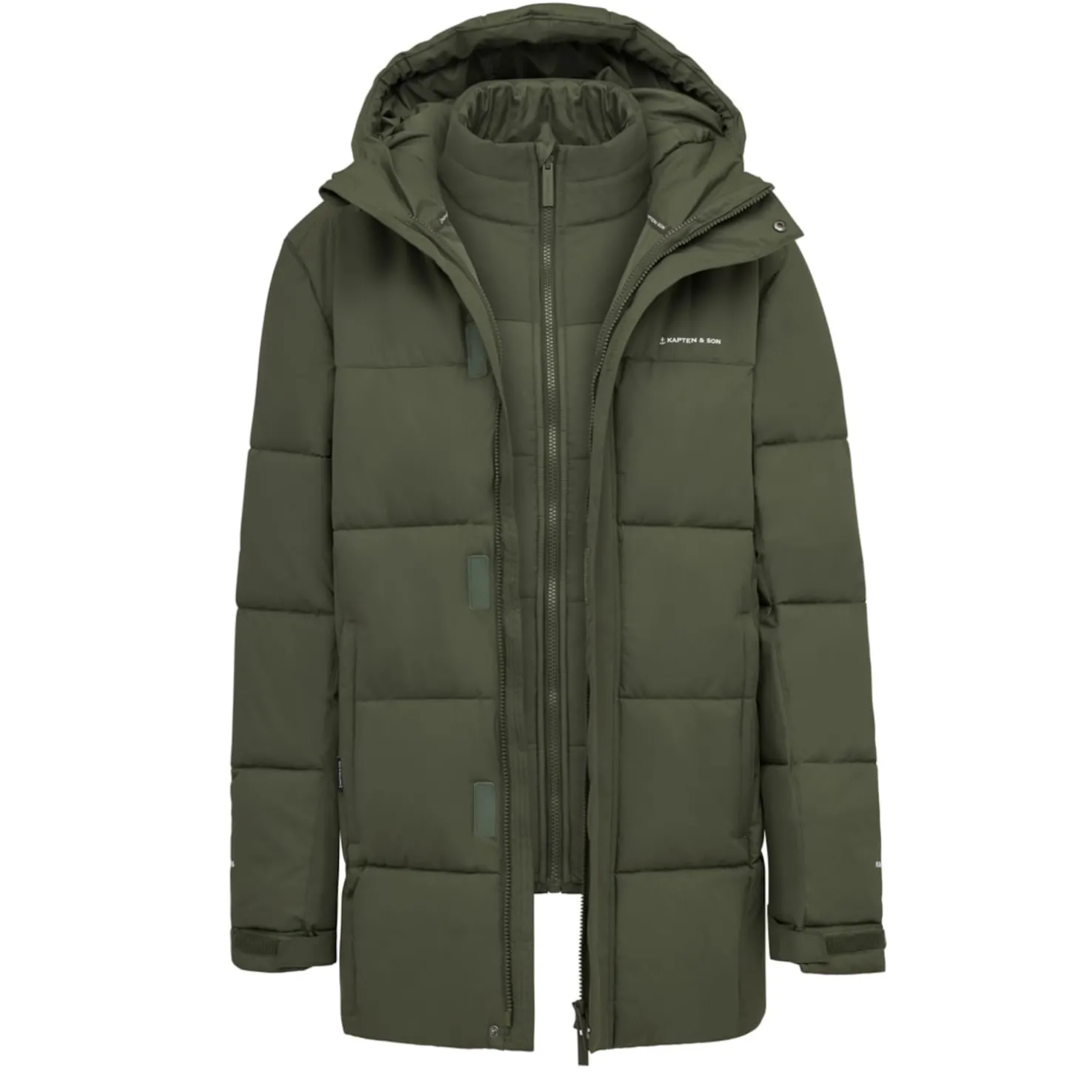 Arctic 3in1 Winter Jacket Olive