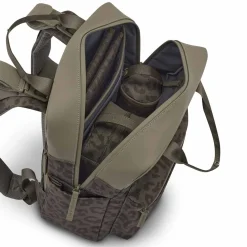 Bergen Pro Diaper Backpack Set Leo Dark Brown