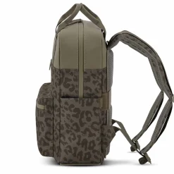 Bergen Pro Diaper Backpack Set Leo Dark Brown