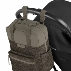 Bergen Pro Diaper Backpack Set Leo Dark Brown