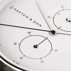 Chrono Small Silver Bicolor Steel