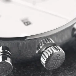 Chrono Small Silver Bicolor Steel