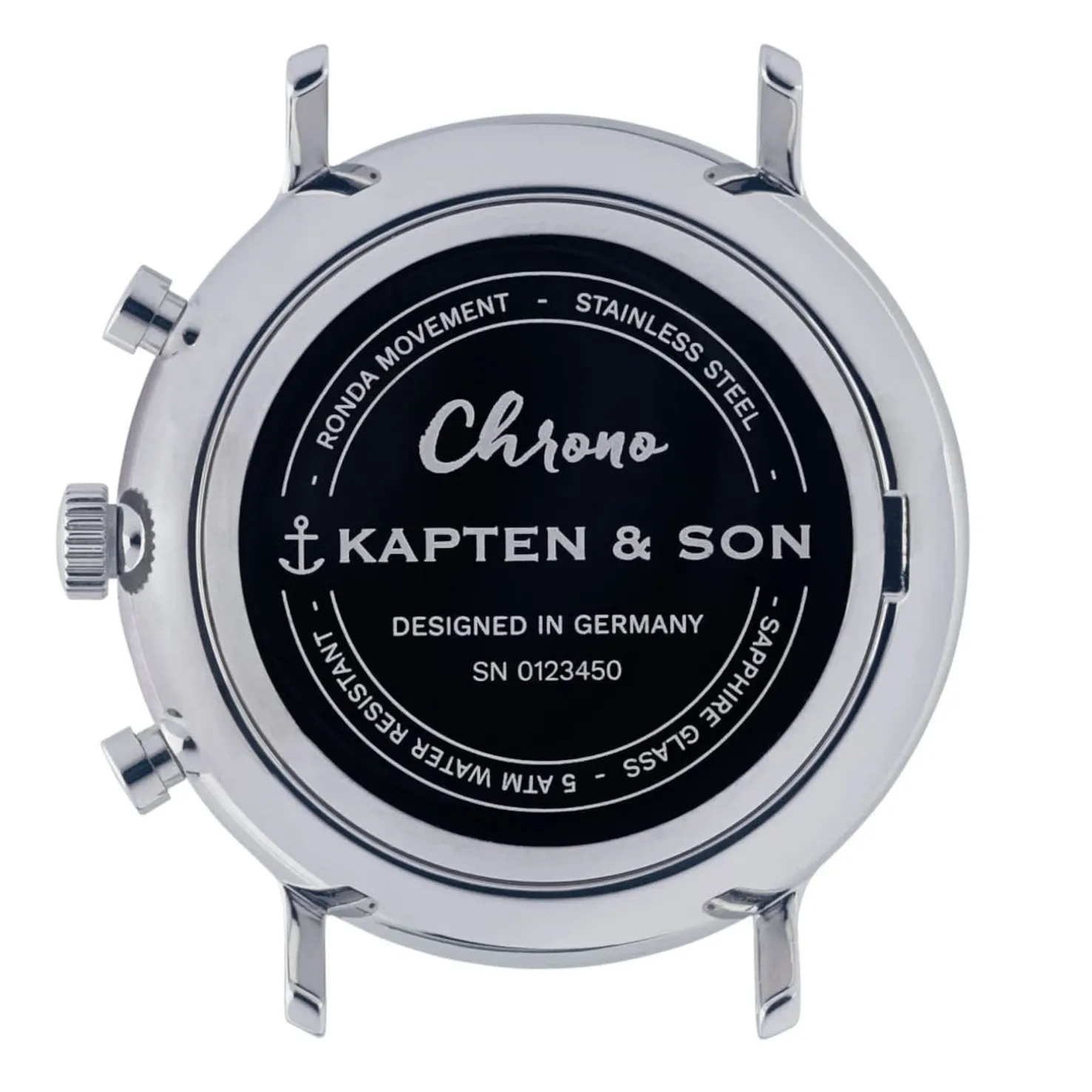 Chrono Small Silver Bicolor Steel