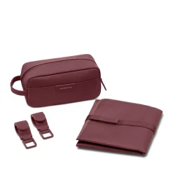 Diaper Set Burgundy