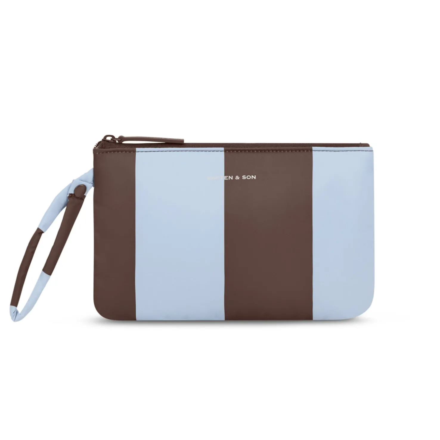 Essentials Pouch Chocolate Brown/Striped