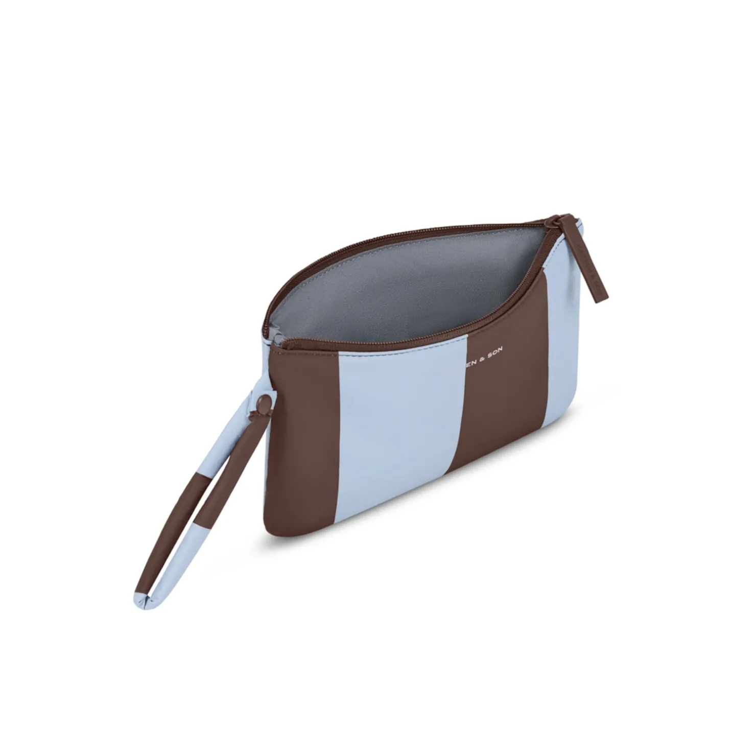 Essentials Pouch Chocolate Brown/Striped