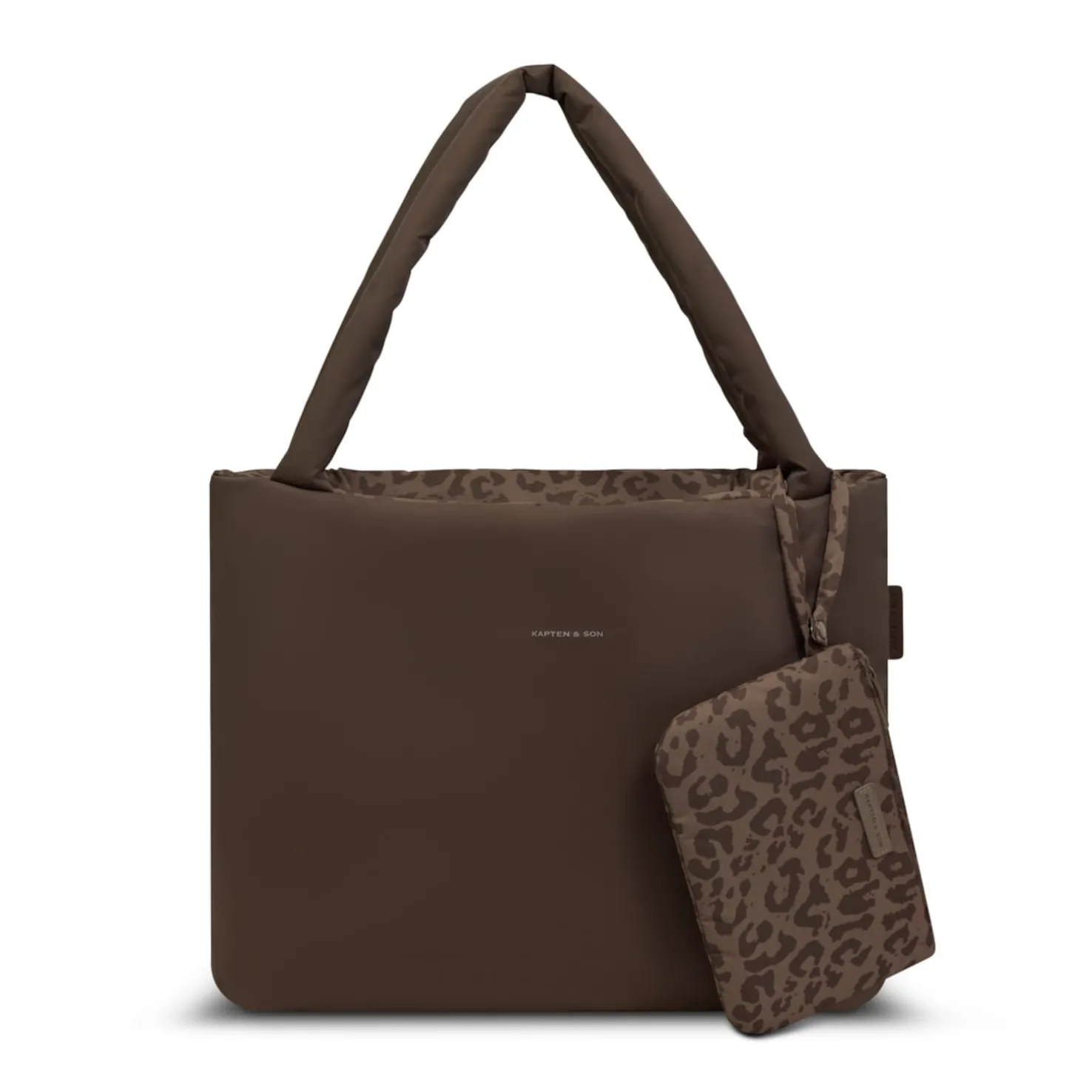 Essentials Pouch Leo Dark Brown