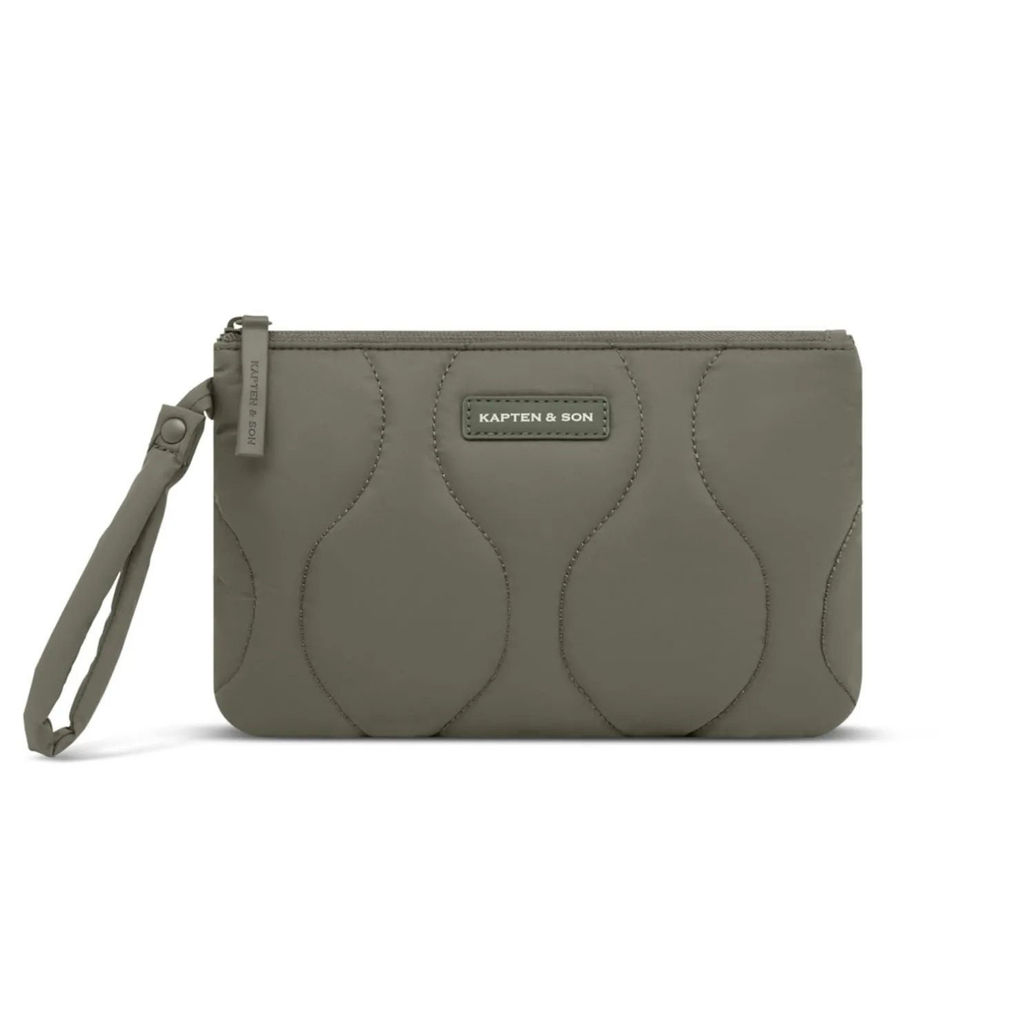Essentials Pouch Quilted Khaki