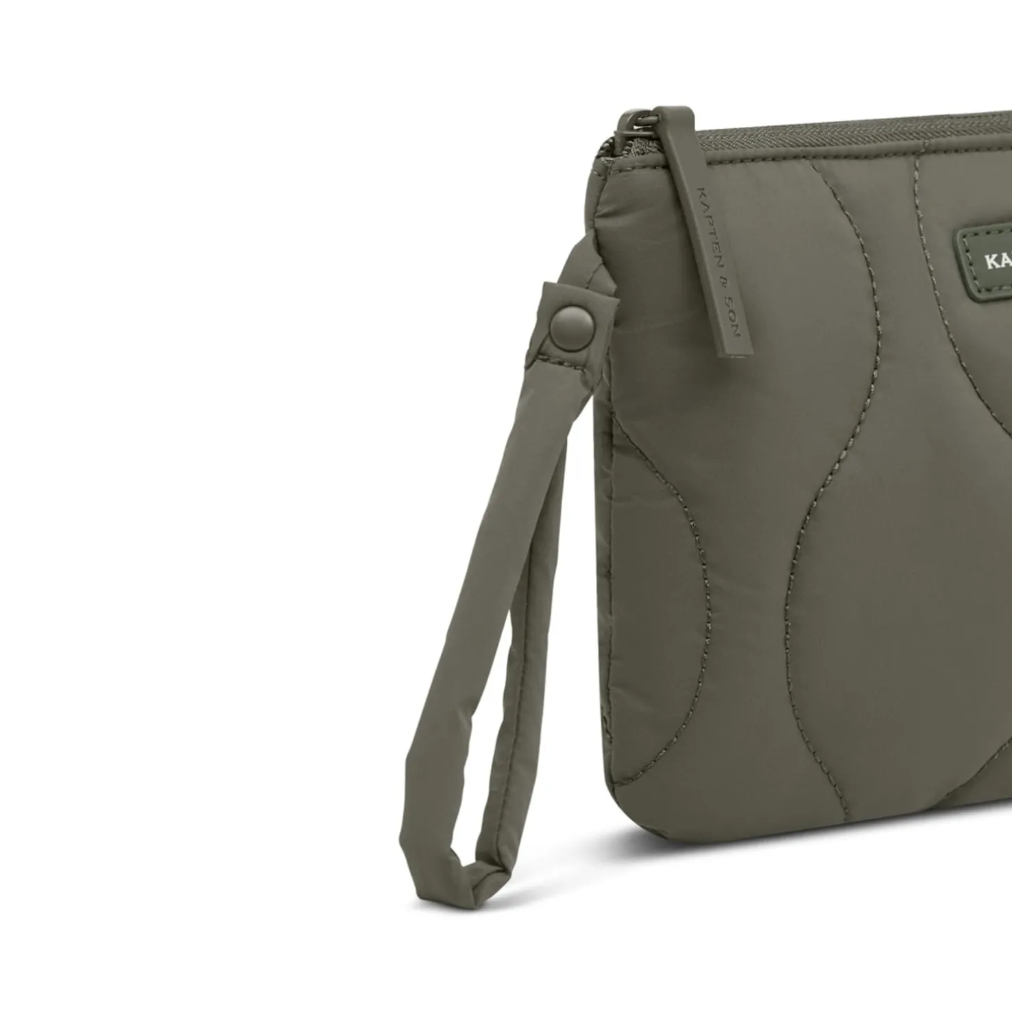 Essentials Pouch Quilted Khaki