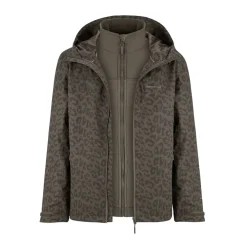Everyday 3in1 Rain Jacket Leo Dark Brown
