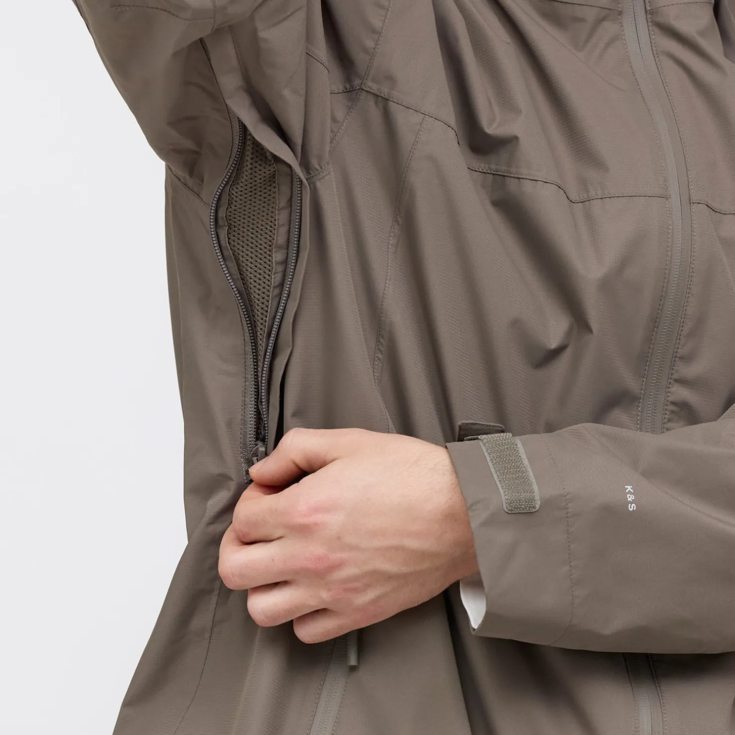 Everyday 3in1 Rain Jacket Taupe