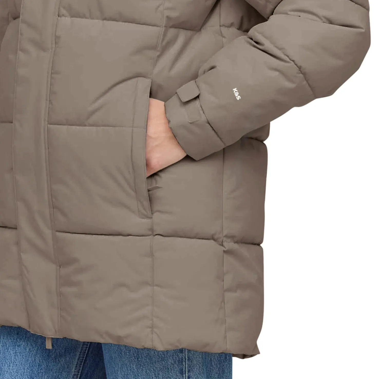 Fleece 3in1 Winter Jacket Taupe