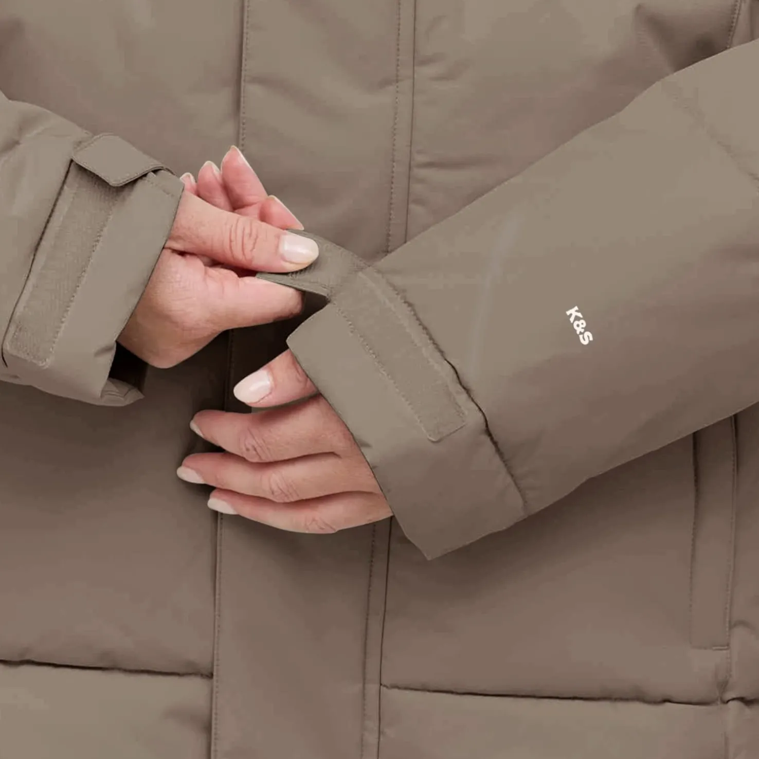 Fleece 3in1 Winter Jacket Taupe