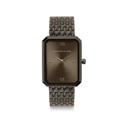 Grace Brown Woven Steel