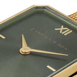 Grace Gold Green Mesh