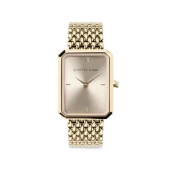 Grace Light Gold Cream Woven Steel