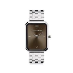 Grace Silver Brown Steel