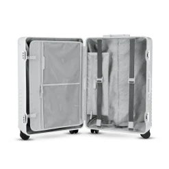 Heathrow Aluminium Check In Silver