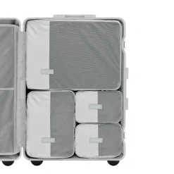 Heathrow Aluminium Check In Silver