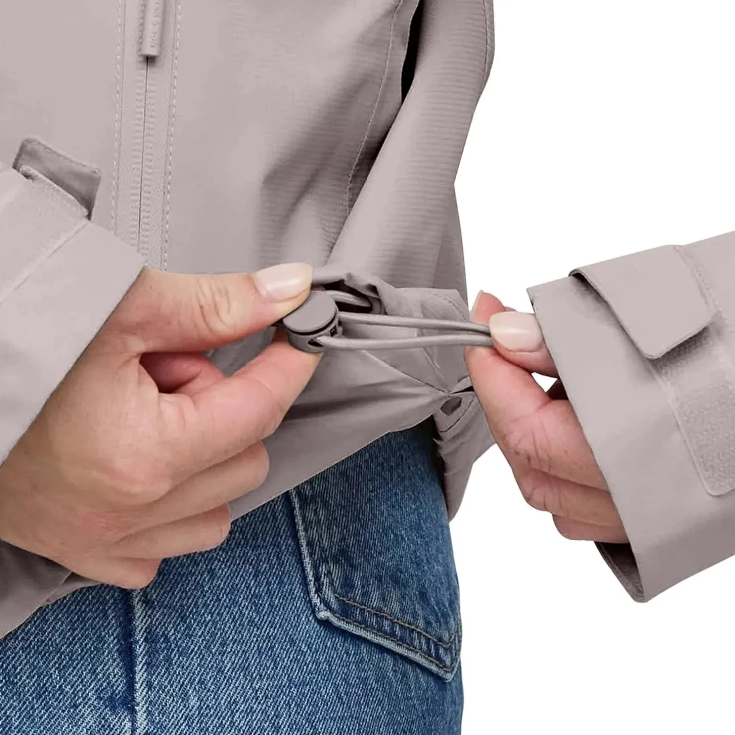 Heavy Rain Jacket Muted Rose