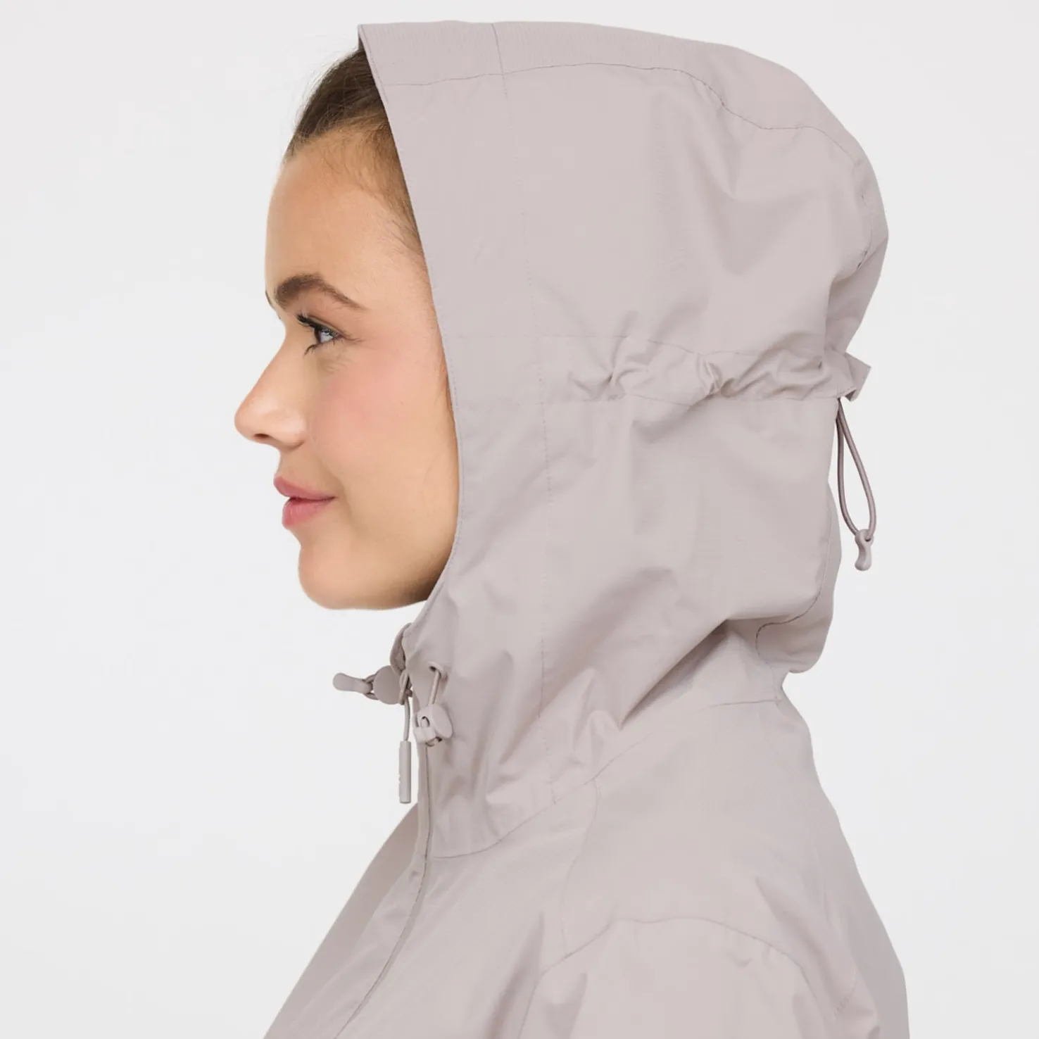 Heavy Rain Jacket Muted Rose