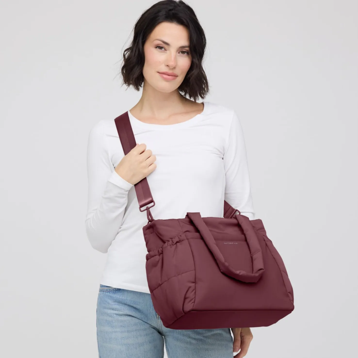 Hellvi Cloud Medium Burgundy