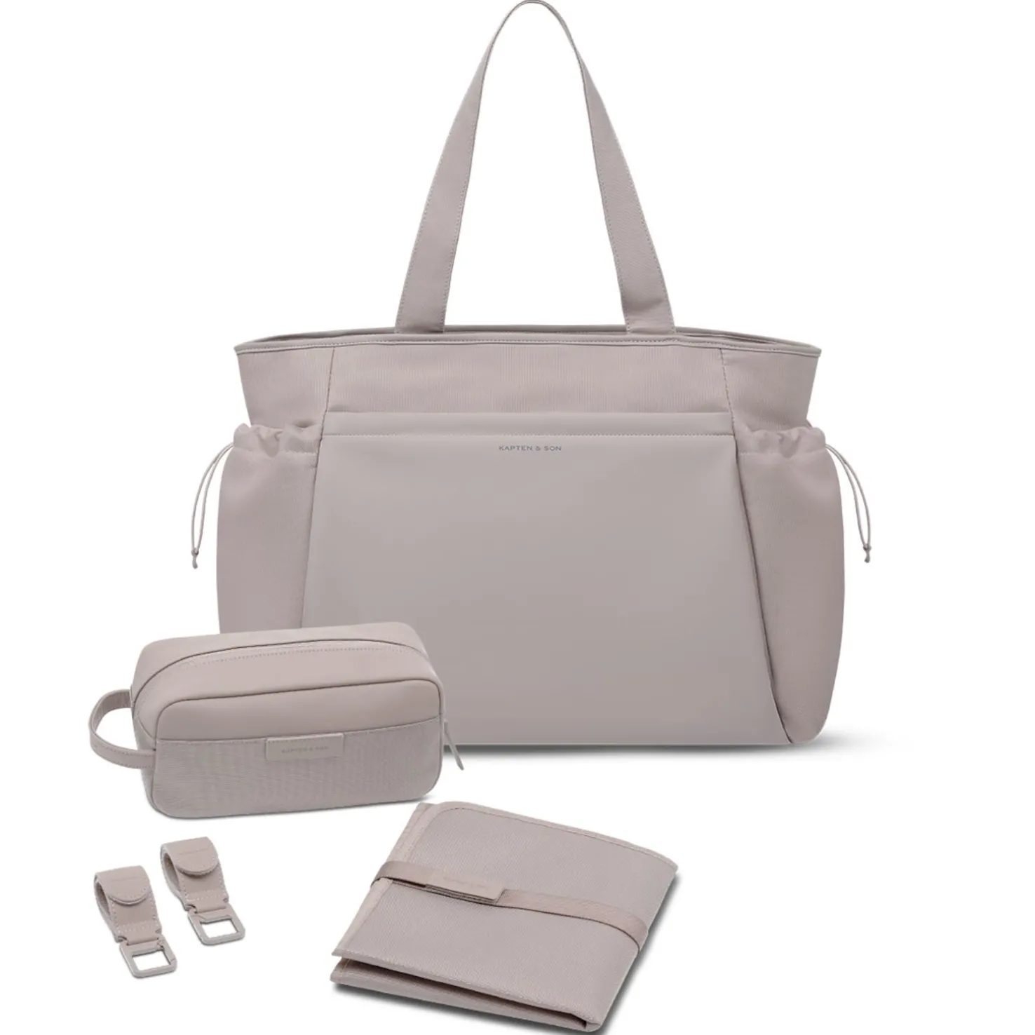 Hellvi Pro Large Diaper Bag Set Muted Rose