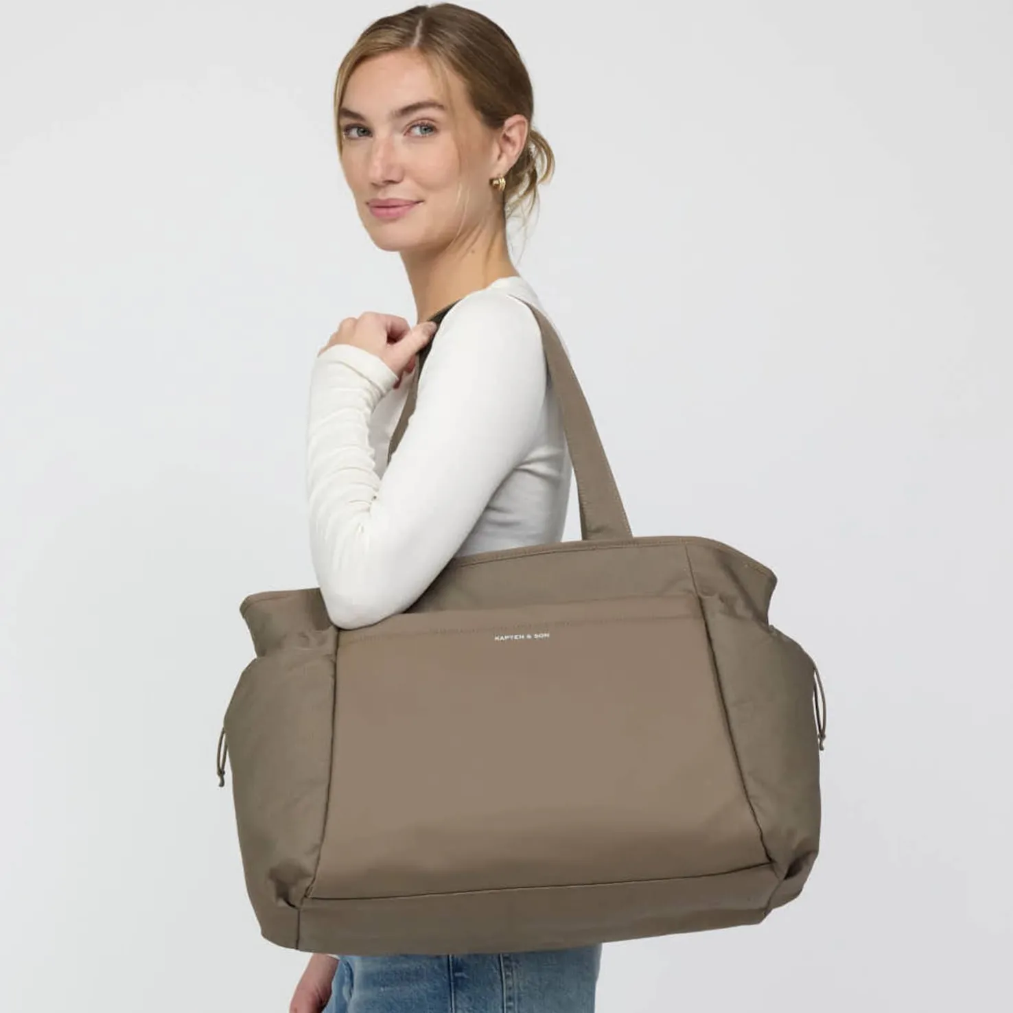 Hellvi Pro Large Diaper Bag Set Walnut