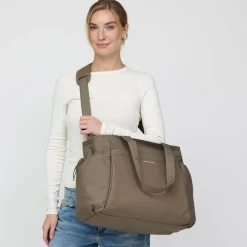 Hellvi Pro Large Diaper Bag Set Walnut