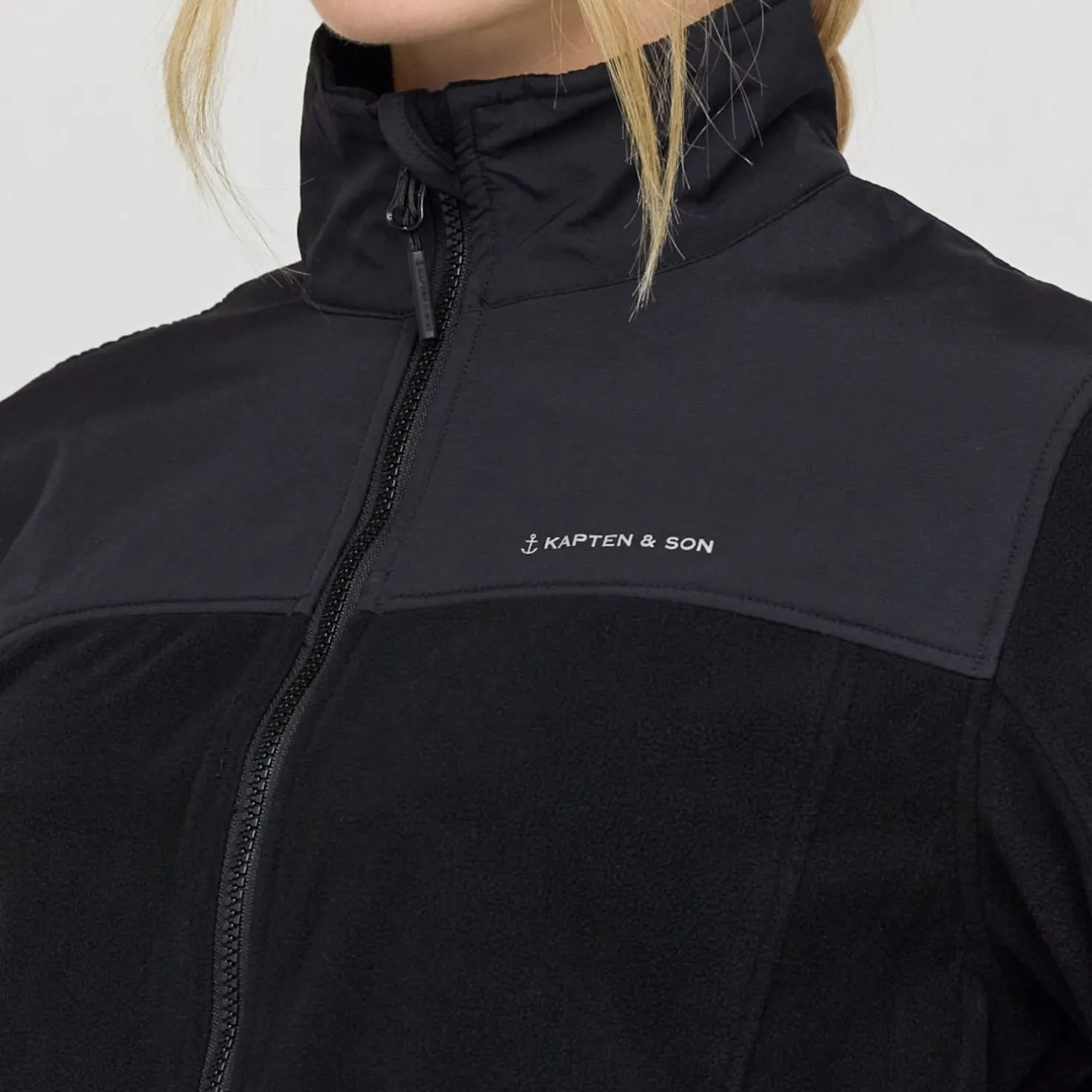 Light Fleece Jacket All Black