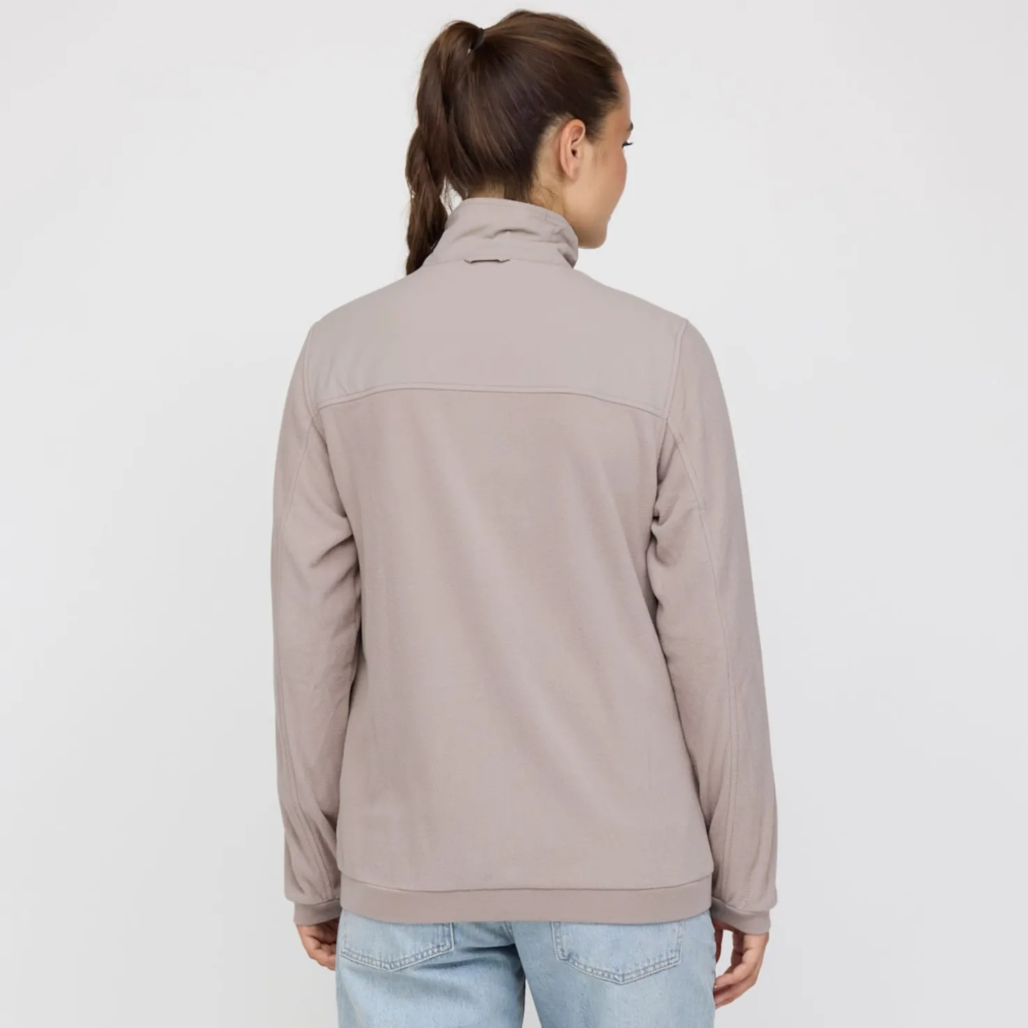 Light Fleece Jacket Muted Rose