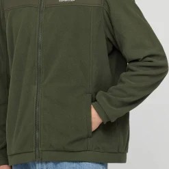 Light Fleece Jacket Olive