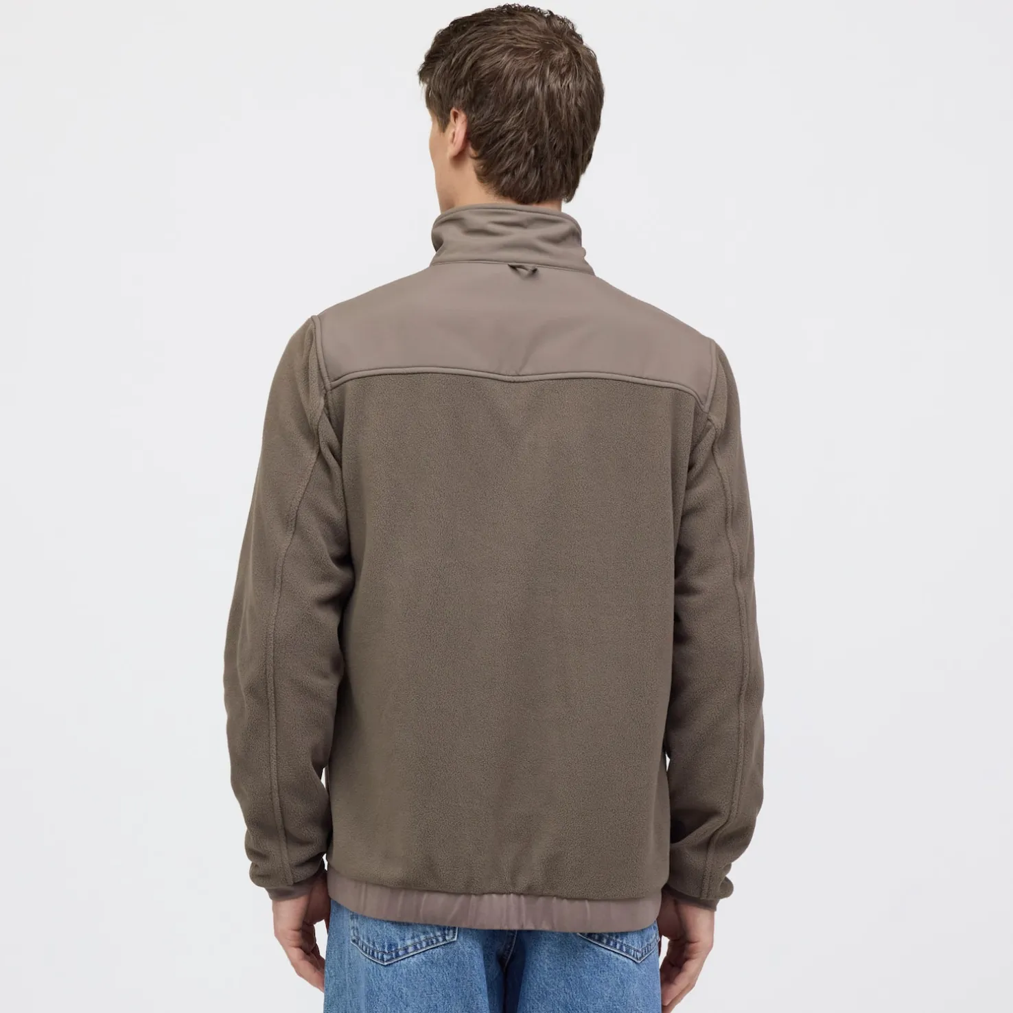 Light Fleece Jacket Taupe