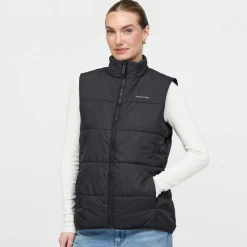 Light Puffer Vest All Black