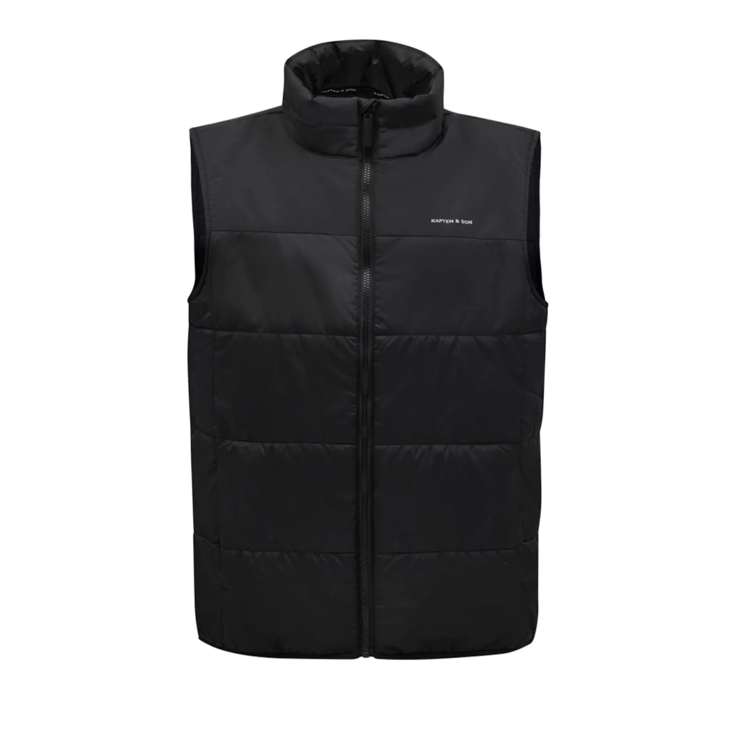 Light Puffer Vest All Black