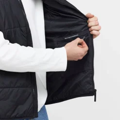 Light Puffer Vest All Black