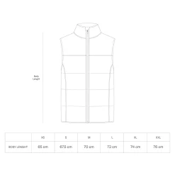 Light Puffer Vest All Black