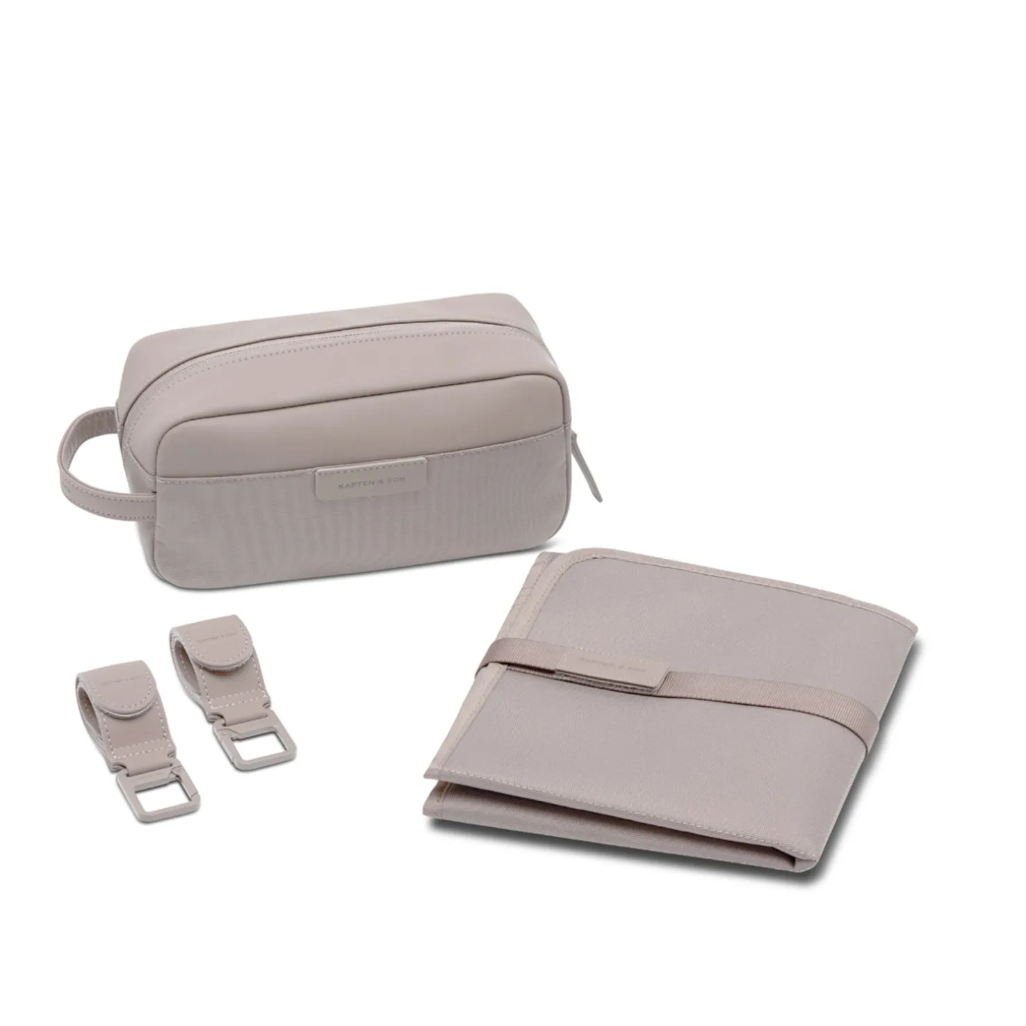 Lindby Pro Diaper Backpack Set Muted Rose