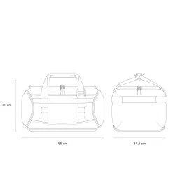 Lisbon Duffle Backpack Medium Sandstone
