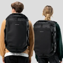 Lisbon Duffle Backpack Medium All Black