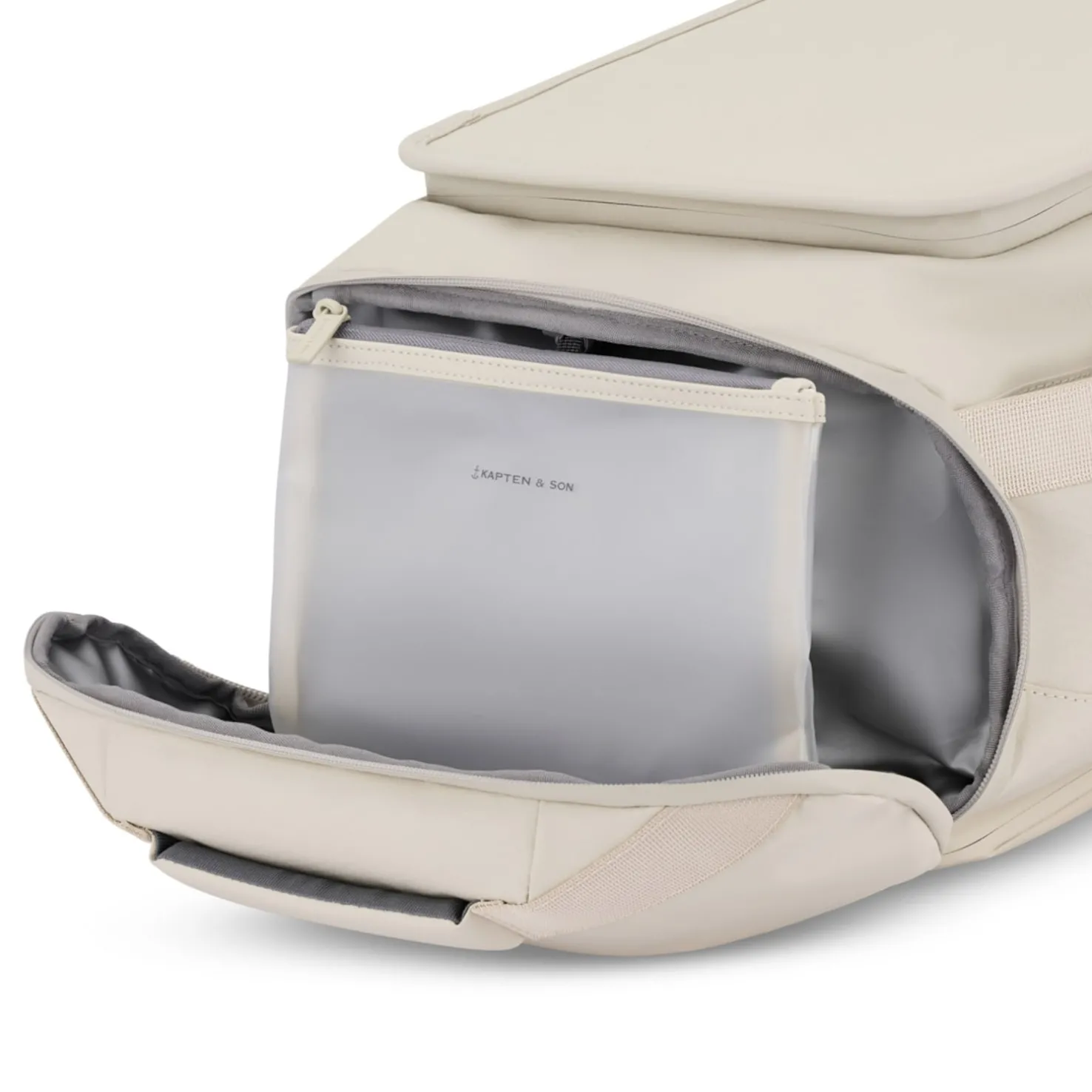 Lisbon Duffle Backpack Small Sandstone