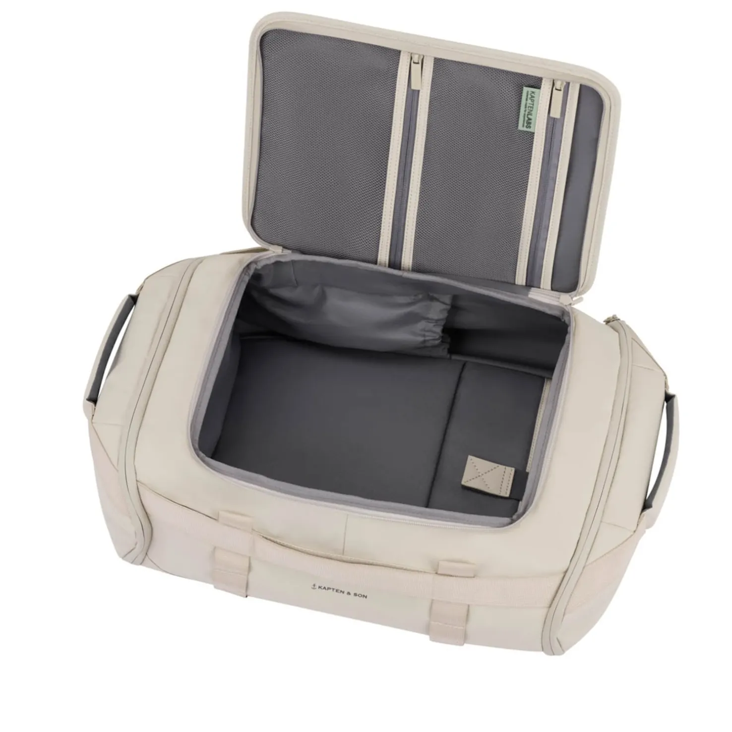 Lisbon Duffle Backpack Small Sandstone