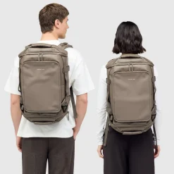 Lisbon Duffle Backpack Small Walnut