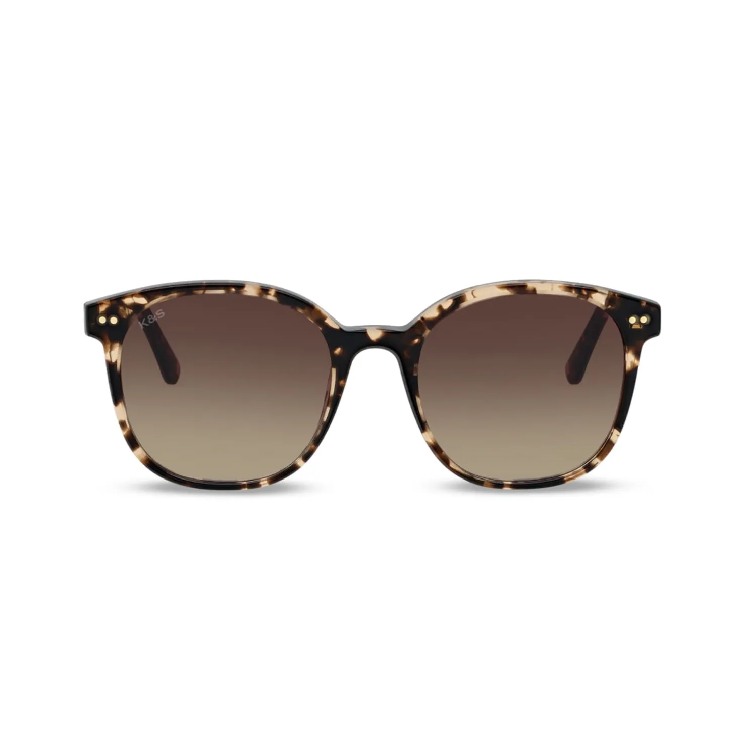 Nairobi Small Crystal Tortoise Brown