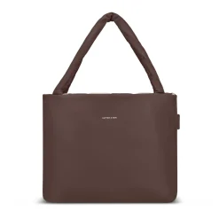Norva 2in1 Shopper Chocolate Brown/Striped