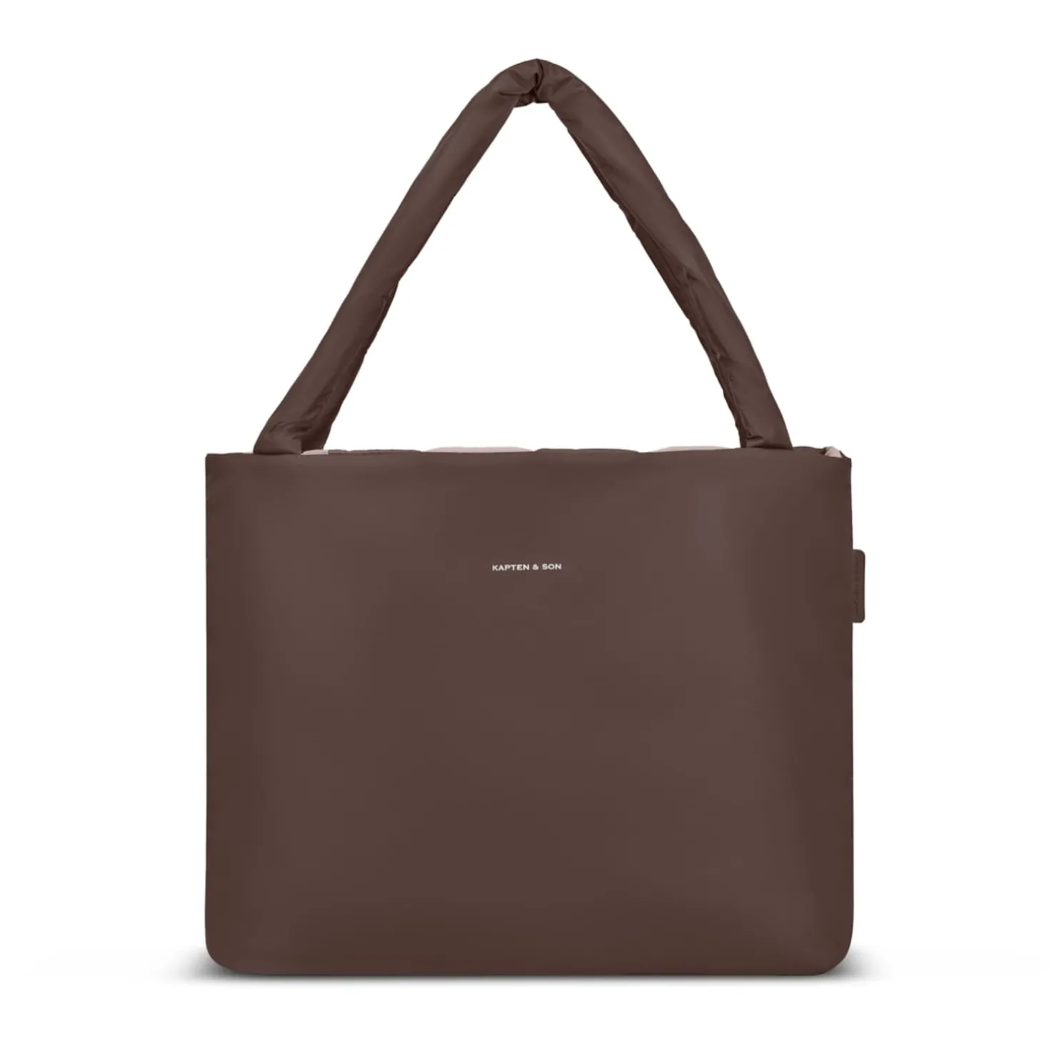 Norva 2in1 Shopper Chocolate Brown/Striped