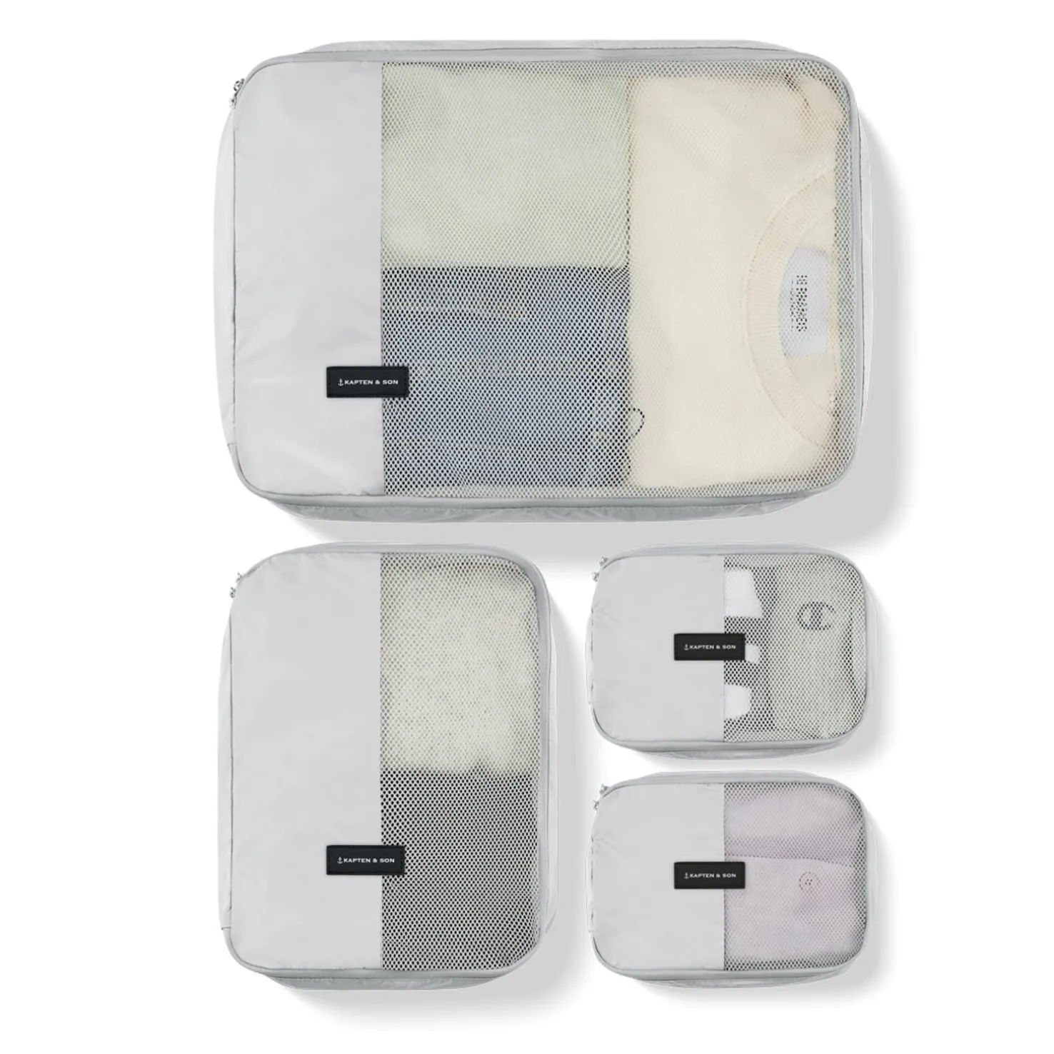 Packing Cubes Set Large All Black